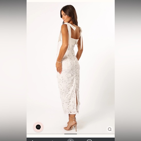 PETAL & PUP Emersyn Midi Lace Dress - Picture 4 of 10